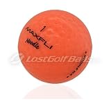 Maxfli Noodle Ice - Orange Crystal 1st Quality Golf Balls (6 Dozen) by