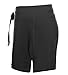 Charmleaks HIgh Waist Swimweawr Board Shorts Black Swim Bottoms Swimwear Shorts, X-Large, Black