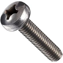 Metric DIN 7985 18-8 Stainless Steel Pan Head Machine Screw, Phillips Drive