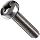 Metric DIN 7985 18-8 Stainless Steel Pan Head Machine Screw, Phillips Drive