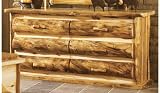 Cabela's Aspen Log 72 6Drawer Dresser