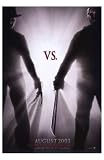 Freddy Vs Jason by Unknown. CANVAS with 1 1/2 inch bars. 10.40 inches width by 15.51 inches height. Highest Quality Art Poster Print