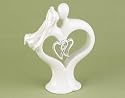 Hortense B. Hewitt Kissing Couple Cake Top - White (5.75")