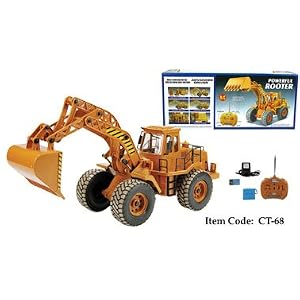 Digger Radio Controlled Rc Construction Truck (Scale 1:8) by E-Toysworld