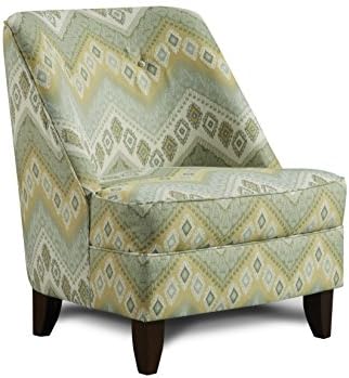 Chelsea Home Furniture Transitional Lecce Accent Chair in Tikal Breeze