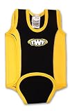 TWF Baby Swimming Wrap Wetsuit 6-12 Months Black and Yellow - Suitable for Use in the Sea or Swimming Pools. Perfect for Keeping your Child Warm While Learning to Swim. TWF Baby Swimming Wrap Wetsuit 6-12 Months Black and Yellow - Suitable for Use in the Sea or Swimming Pools. Perfect for Keeping your Child Warm While Learning to Swim.