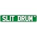 New  Slit Drum St .  Street Sign Instruments