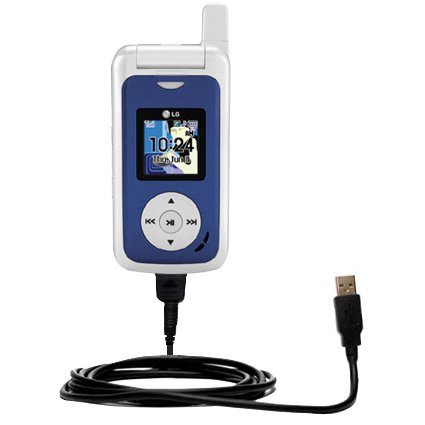 Classic Straight USB Cable for the LG Fusic with Power Hot Sync and Charge capabilities - uses Gomadic TipExchange Technology