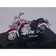 YAMAHA ROADSTER XV1600 XV 1600 CHOPPER ROT RED 1/43 CARARAMA MOTORRADMODELLE MOTORRAD MODELLE