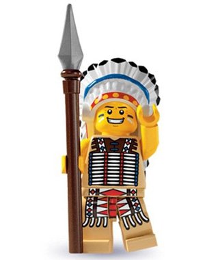 LEGO - Minifigures Series 3 - TRIBAL CHIEF