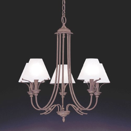 Bellevue Chandelier in Distressed Bronze