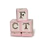 Mud Pie Baby Little Princess Blocks Treasure Box First Tooth and First Curl