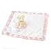 Baby Girl Rattle Giraffe and Blanket, Tender Beginnings Buddyluvs-Pink