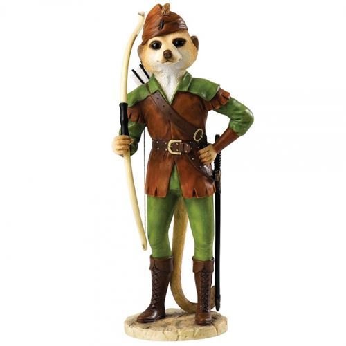 Country Artists - Magnificent Meerkats - Robin Hood - 27cm - CA04483 - New