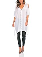 Bleu Marine Túnica Sarah (Blanco)