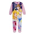 Toddler Girls' Princess Blanket Sleeper Pink