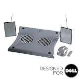 Targus Gray Laptop Accessory Bundle (Speakers ChillMat and Wireless Mouse) - Refurb