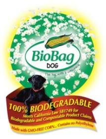 BioBag Biodegradable Dog Waste Bags - 6 Pack