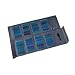 Aurora Pro 12 Solarladegerät | Ultraleichtes, faltbares Solarladegerät mit USB und 12VDC Ausgang | für iPhone, iPod Touch, iPad, Android, Blackberry, HTC, Samsung Galaxy Tab, Samsung S2, Motorola, Kindle DX, Mobile GPS-Geräte, Satellitetelefone, Digitalkameras, MP3/MP4 Player und nahezu alle Geräte, die sich über USB und KFZ-Stecker aufladen lassen.