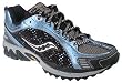 Saucony Womens Progrid Xodus Black/Silver/Blue Running