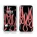 Red Neon Flames Design Protective Skin Decal Sticker for Apple iPhone (2G)1st Generation