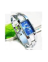 New Elegent fashion ladys womens bracelet watches wrist bangle watch WP@TLJ144204U
