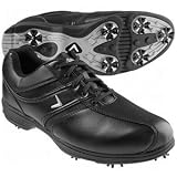 Callaway Mens Chev Comfort 2 Golf Shoes Black/Black 10 1/2
