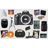 Canon EOS Digital Rebel XT SLR Camera + 2 Sigma Lenses + 2GB Professional Accessory Kit