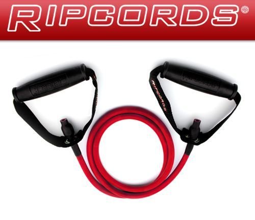 Ripcords Resistance Exercise Bands: Red Ripcord (Heavy Tension)
