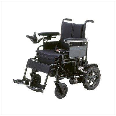 Cirrus Plus Folding Power Wheelchair in Black Size: 20