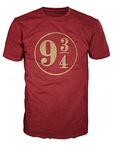 Harry Potter 9 3/4 Mens Red T-Shirt