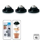 Details zu "3 Universall Rollen M&ouml;belrollen M&ouml;bel Container Kunststoffbeh&auml;lter Blumentopfrollen"