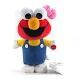 Furyu Hello Kitty x Sesame Street Walking Plush - 3257 - 9" Kitty Elmo