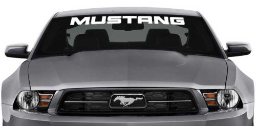 Ford Mustang Windshield Banner Decal Sticker 