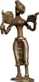 International Gift Metal Craft Unique Handmade Indian Artifacts Gifts and Collectibles 3 x 6.5 inches (mst313)