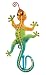Tiki Bar Tropical Gecko Lizard Wall Key Rack Metal Hook