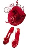 Set Chaussures + Bourse Rouge