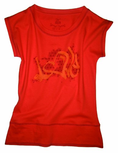Lost Arrow Damen T-Shirt Love, red flame, XS, 2148-22_22 Preisvergleich