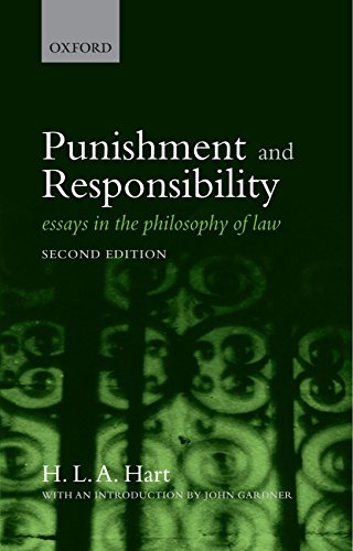 Punishment and Responsibility: Essays in the Philosophy of Law by Hart H.L.A. (2008-05-16) Paperback