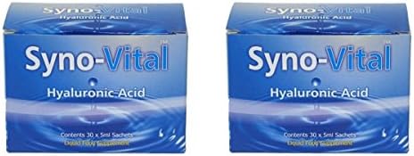 (2 PACK) - Syno-Vital Pure Hyaluronan | 5 x 30ml x | 2 PACK - SUPER SAVER - SAVE MONEY