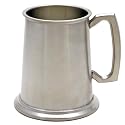 Glass Bottom Pewter Tankard