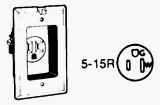 Multi-outlet & Power Strips: Leviton R0100688001 Clock Outlet