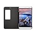 Original Huawei X2 MediaPad Case, [Stand Feature] Premium Leather Case with Opened View Window, Protective Smartphone Flip Cover Folio Case [Ultra Thin Slim] [Perfect Fit] (Gold)
