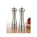 William Bounds Brushed Stainless Steel King Mill Shaker Set. 10" Tall .