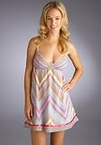 Free People Chevron Rainbow Chemise Sleepwear