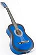New Blue Acoustic Guitar W/ Accessories Combo Kit Beginners
