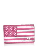 Y NOT ? Cartera (Blanco / Fucsia)