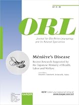 Meniere's Disease: Recent Research Supported by the Japanese Ministry of Health, Labor And Welfare