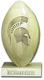 Michigan State Spartans 5/8 Scale Laser Engraved Wood Football