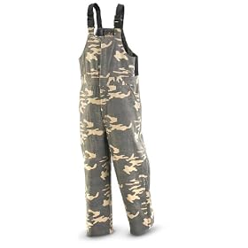 Guide Gear� Insulated Wool Bibs Brown Camo by Guide Gear